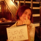 xgraphy with <3 Chiya sign.