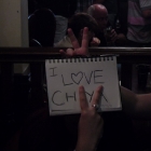 [Unknown] with <3 Chiya sign.